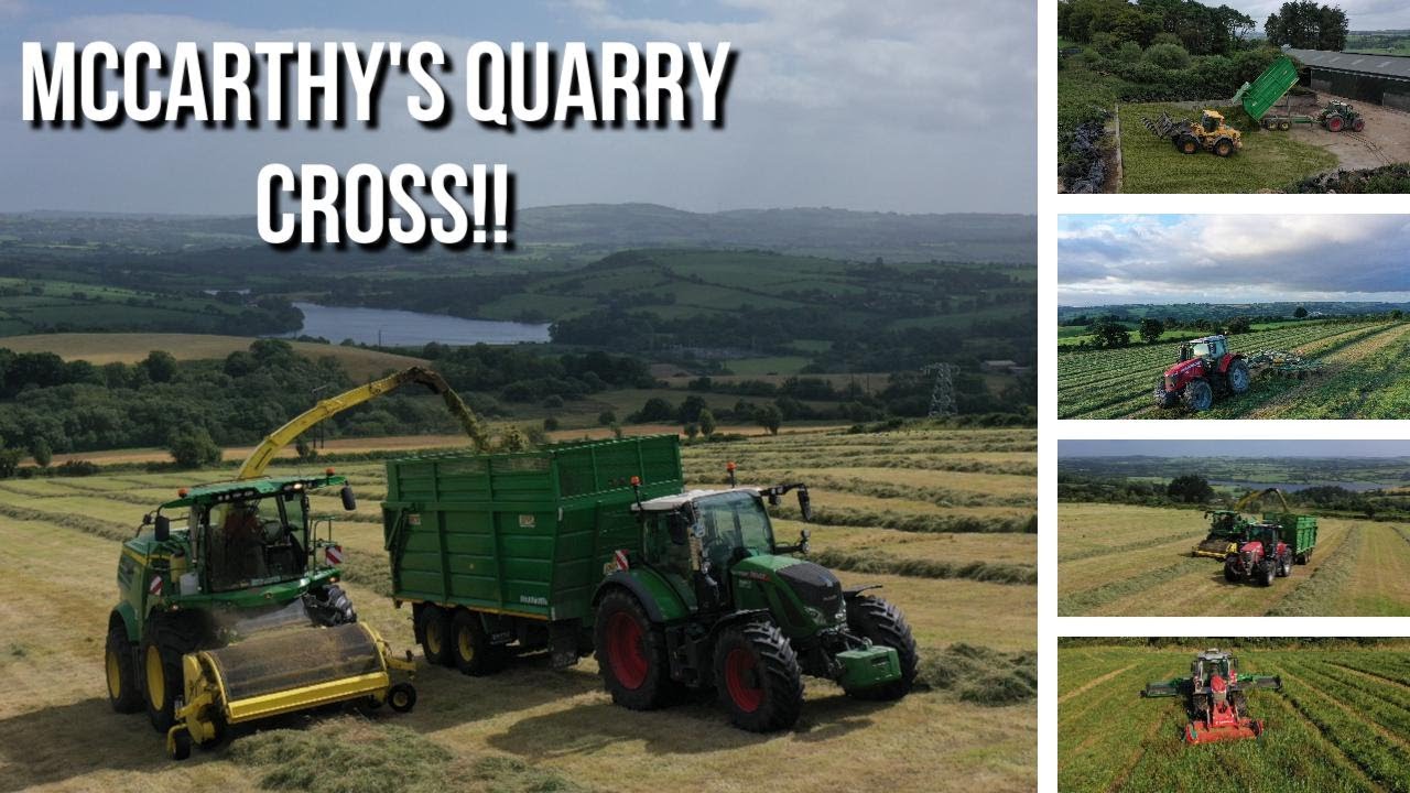 McCarthys Quarry Cross Silage 2023 right beside the Inniscarra Dam!!