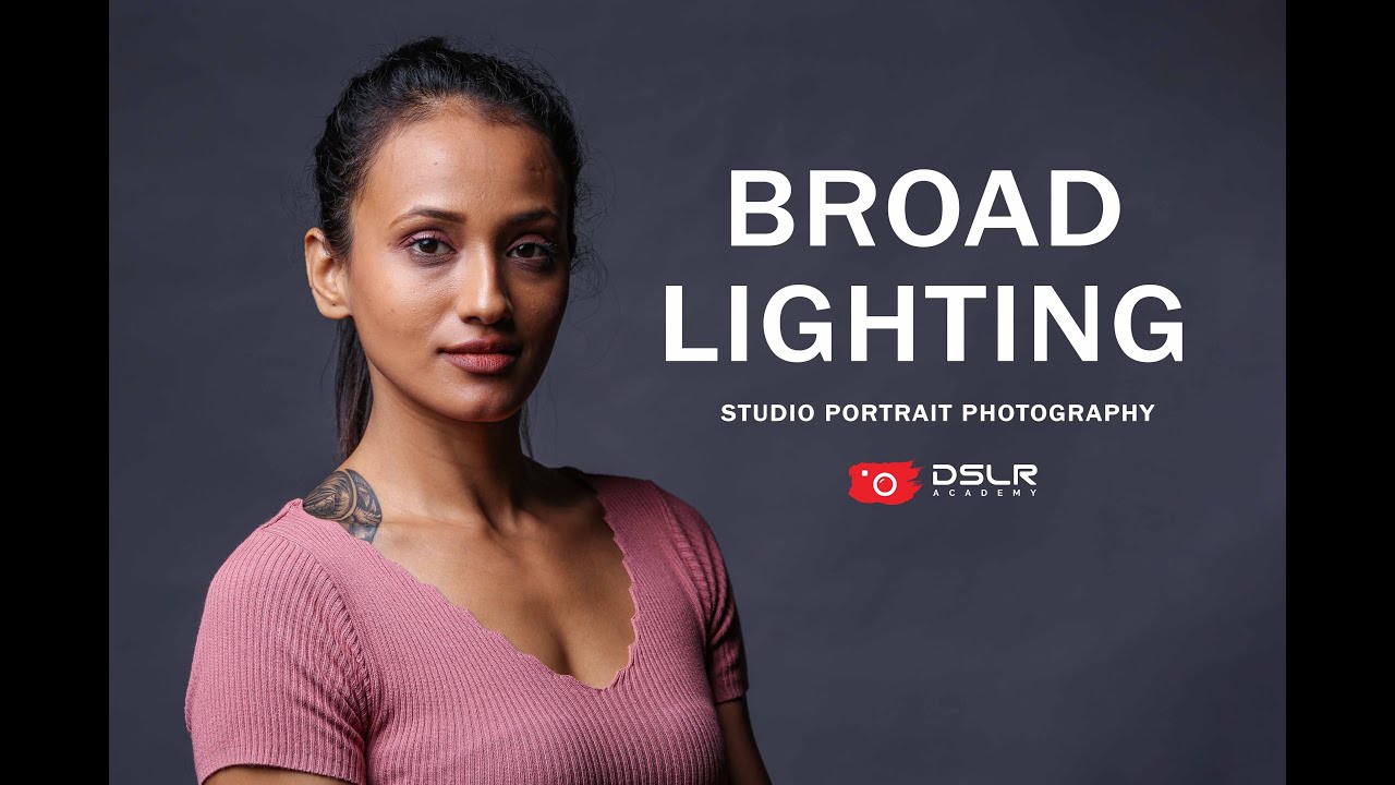 Broad Lighting - Studio Lighting Portrait Photography | Hindi | By Dhruvin Jain