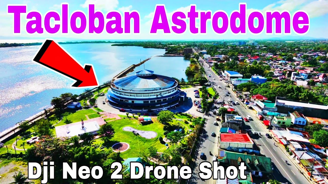 Ang Ganda Ng Aerial View Ng Astrodome Kita Airport Dagat at Mga Kabahayan