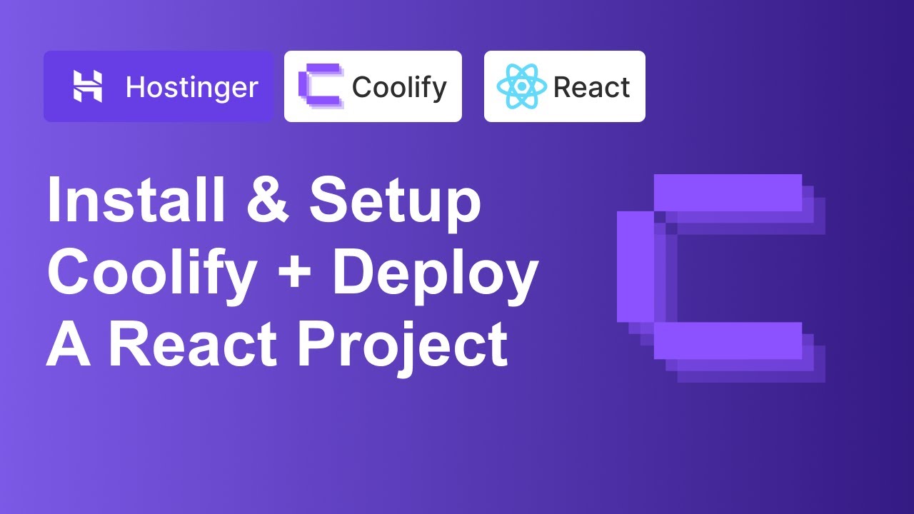 Как развернуть React на VPS Hostinger с помощью Coolify за считанные минуты