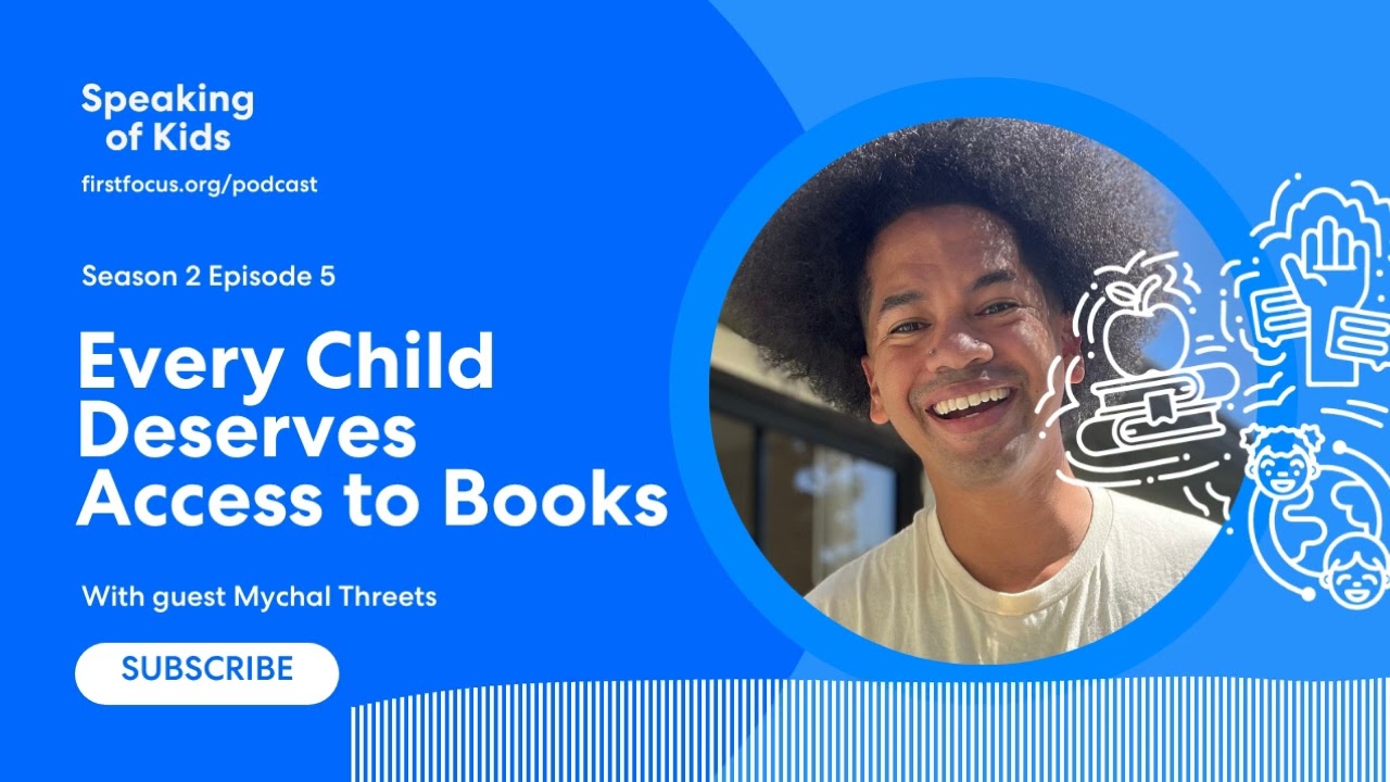 Mychal Threets Believes Every Child Deserves Access to Books!