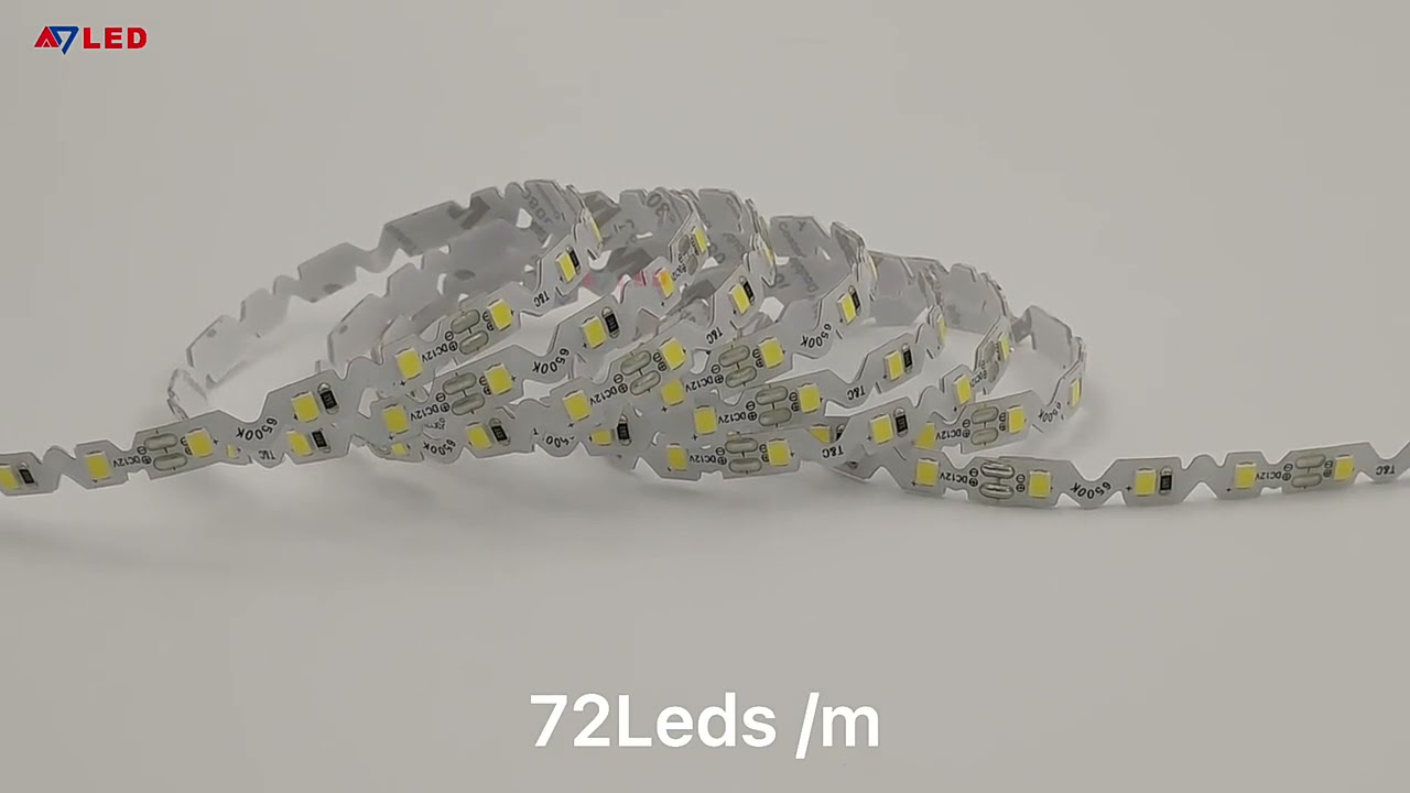 S Shape/ Zig Zag Ultra Thin Led Strip Light Waterproof For Channel Letter Sign
