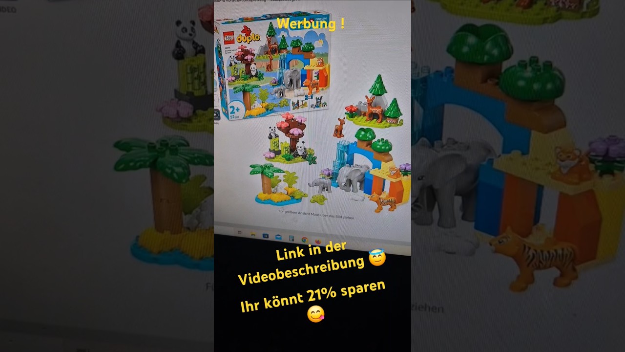 Lego Duplo Wildtier Familie set 
