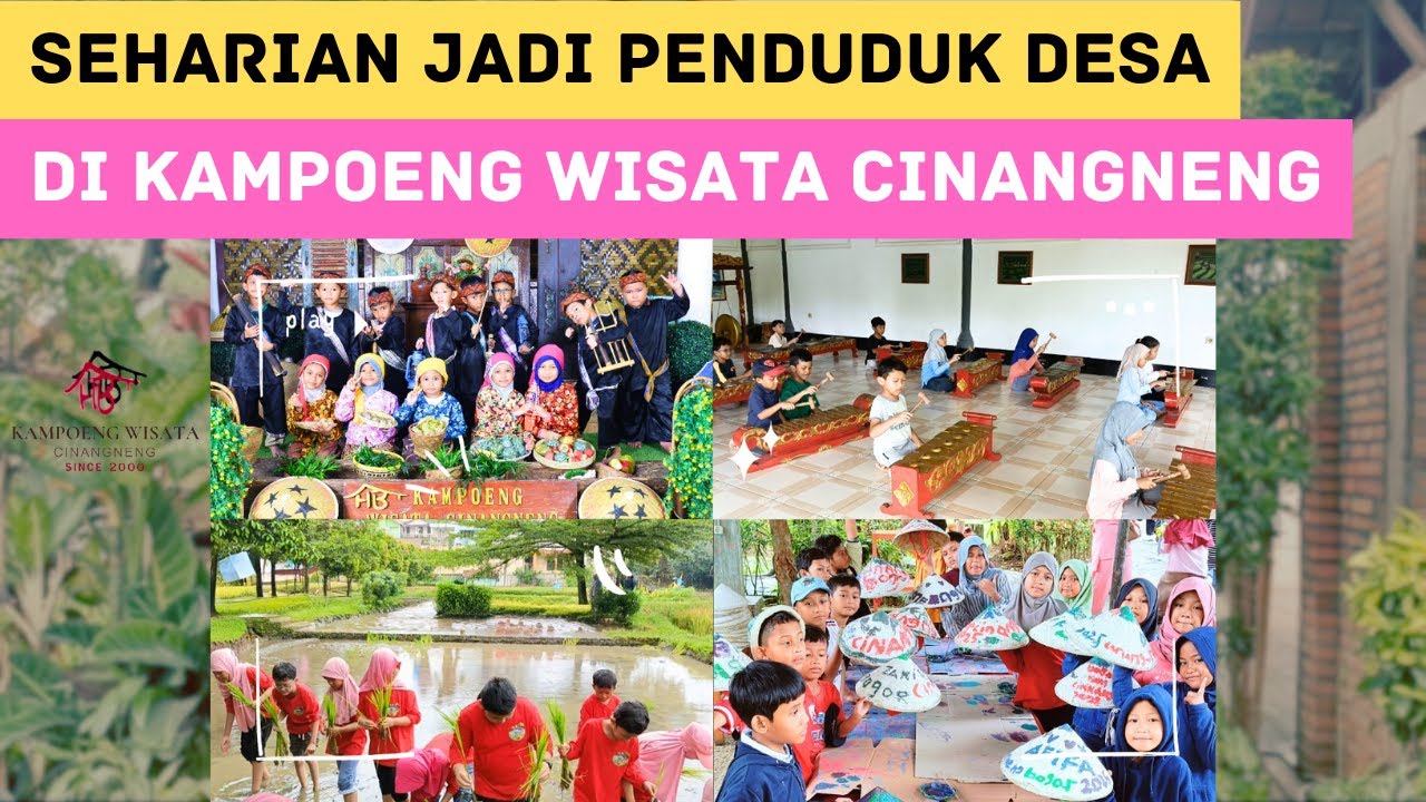 Kampoeng Wisata Cinangneng | Study Tour 2025 SD Muhammadiyah 27 Tomang