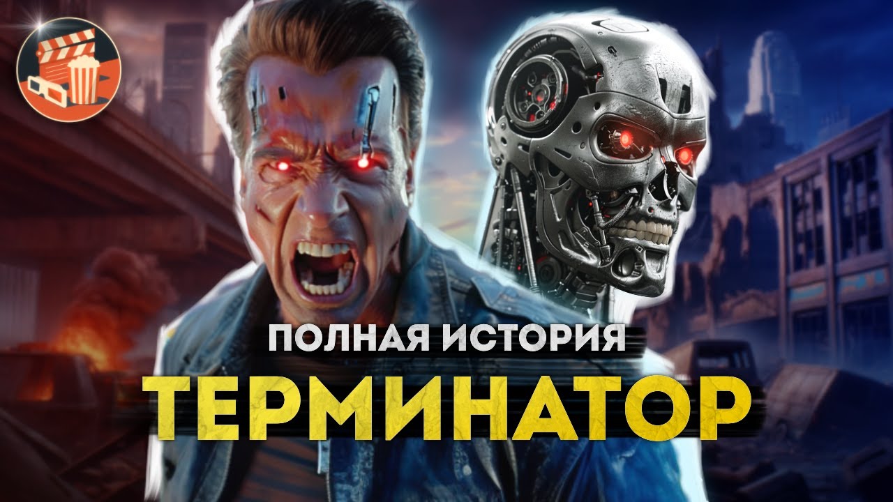 Терминатор - ПОЛНАЯ ИСТОРИЯ от первого фильма 1984 года до 