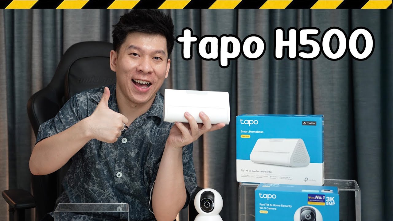 รีวิว tapo H500 นี่คือเครื่องบันทึกIP CAM ให้กล้องทุกตัวมีAI รองรับHome Automation