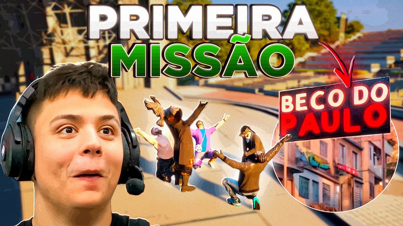 PAULINHO VAI VOLTAR COM BECO DO PAULO no GTA RP! (Modder Clips)