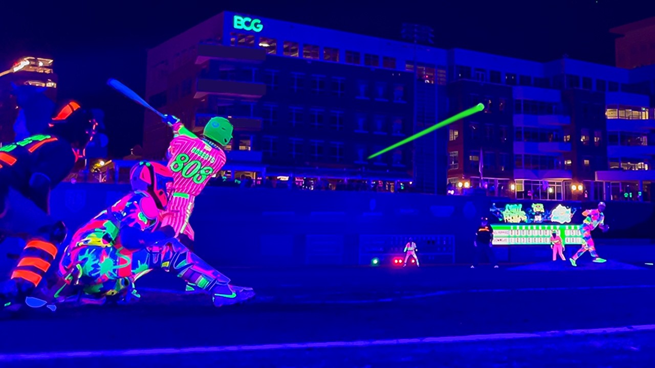 Glow in the Dark Baseball is WILD