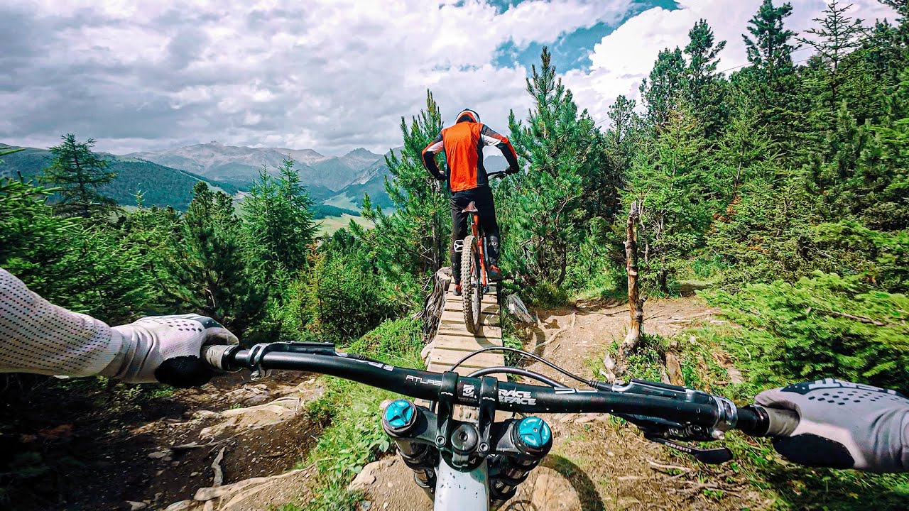 PANET 🇮🇹 Black Trail at MOTTOLINO Bike Park Livigno 2023