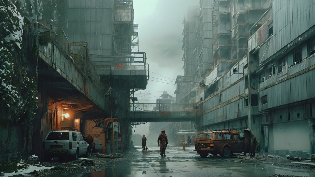 Vanished Factory – Dystopian Atmospheric Dark Ambient – Postapocalyptic Ambient Journey