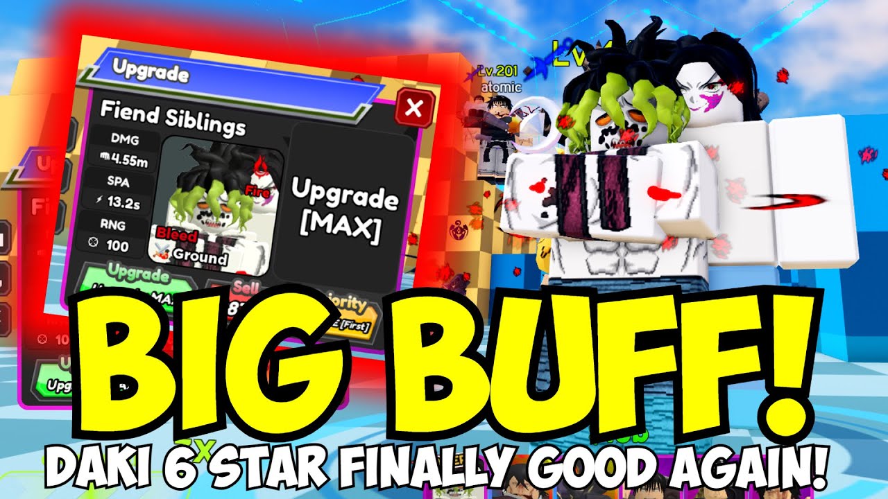 Fiend Siblings (Daki & Gyutaro) 6 Star's New OP BUFF = Meta Raid Bleed again! | ASTD Showcase