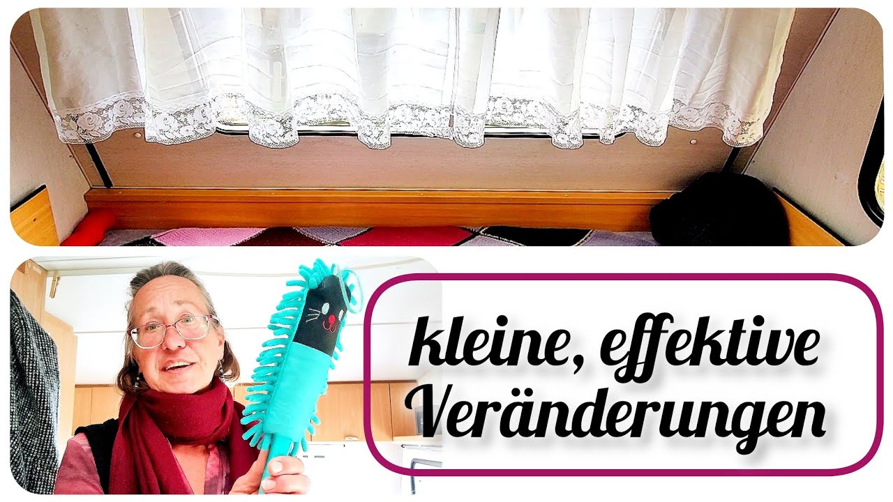 alleine leben im Wohnwagen* kleine, hilfreiche Verbesserungen im Wohnwagen | Vlog