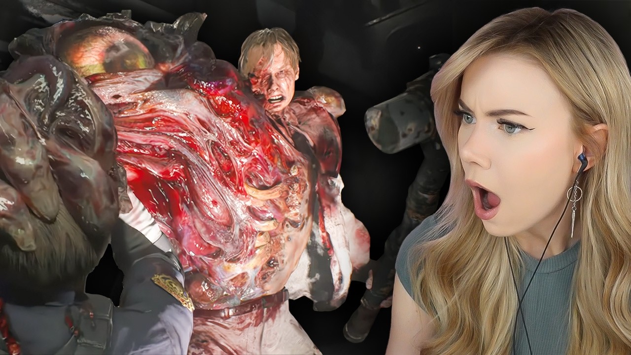 Mr X is TERRIFYING in Resident Evil 2!