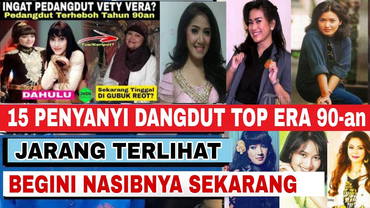 Lama Menghilang‼️Inilah Kabar Terbaru 15 Penyanyi Dangdut Lawas yang Tersohor di Era 90-an