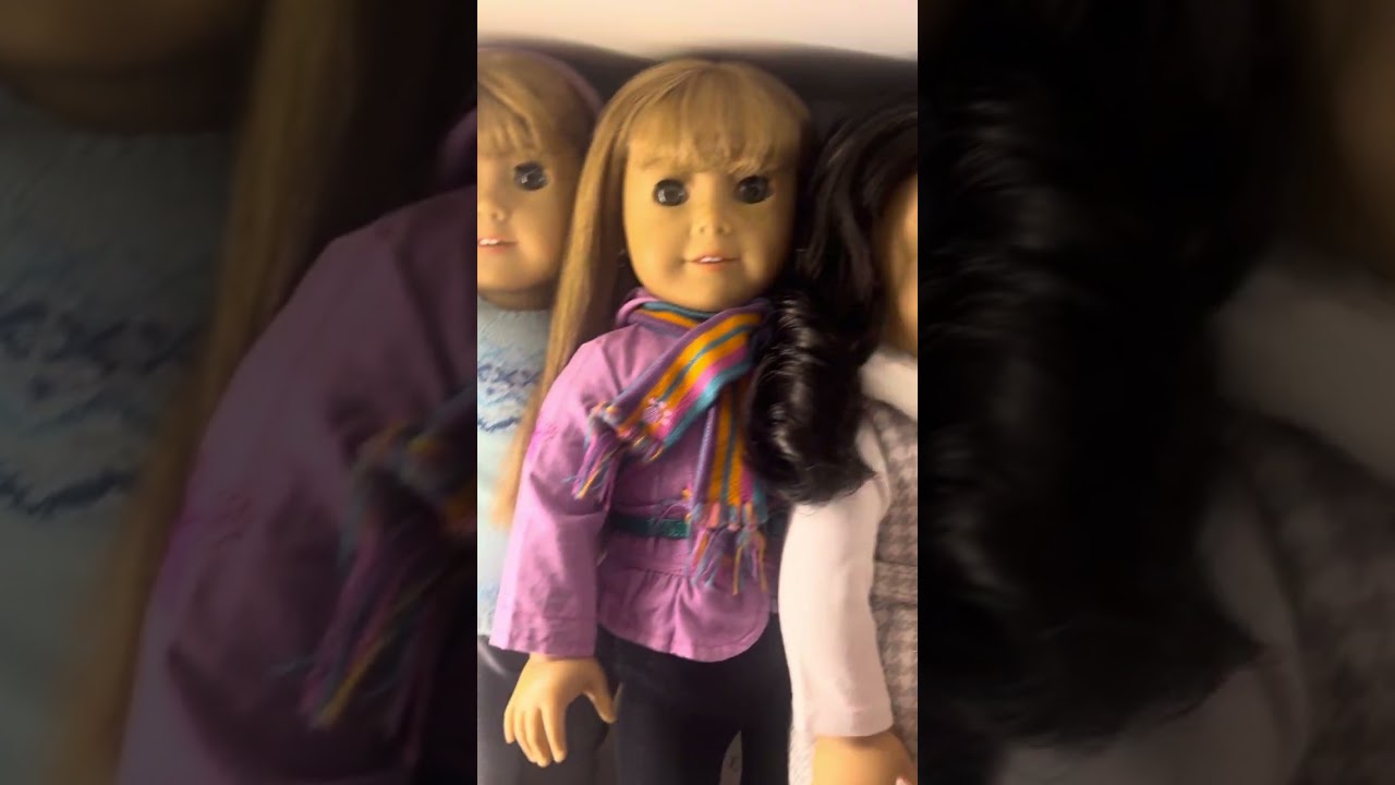 What my American girl dolls are wearing for January! 