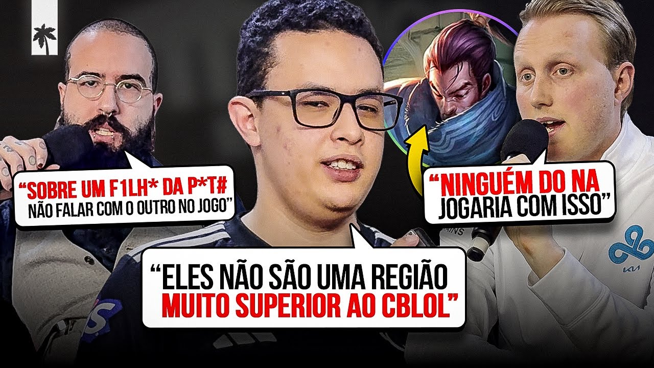 GRINGOS EM CHOQUE COM O YASUO DO AYU | É O FIM DESSA LINE DA RED?