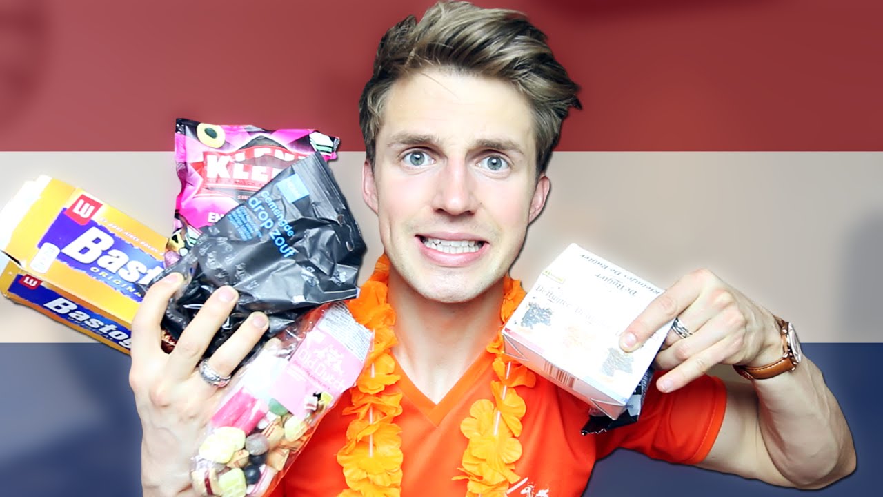 Trying Candy From Holland
