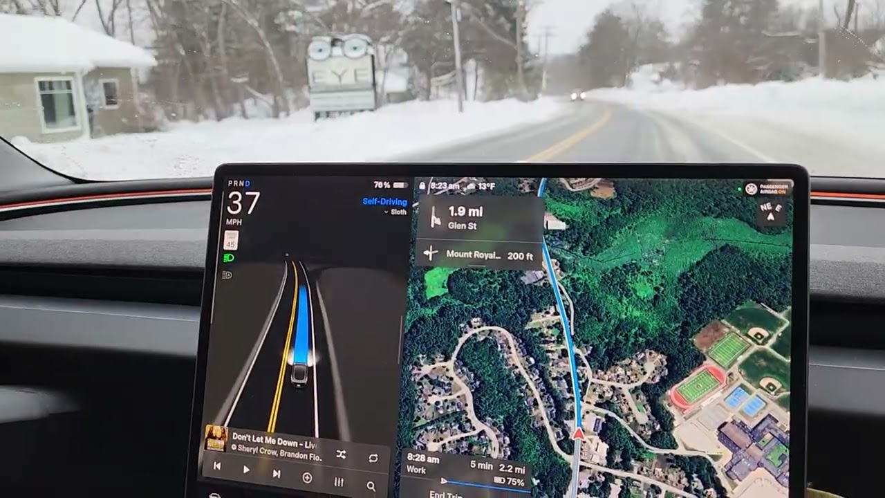 FSD 14.2.2.3 in Snowmaggedon '26