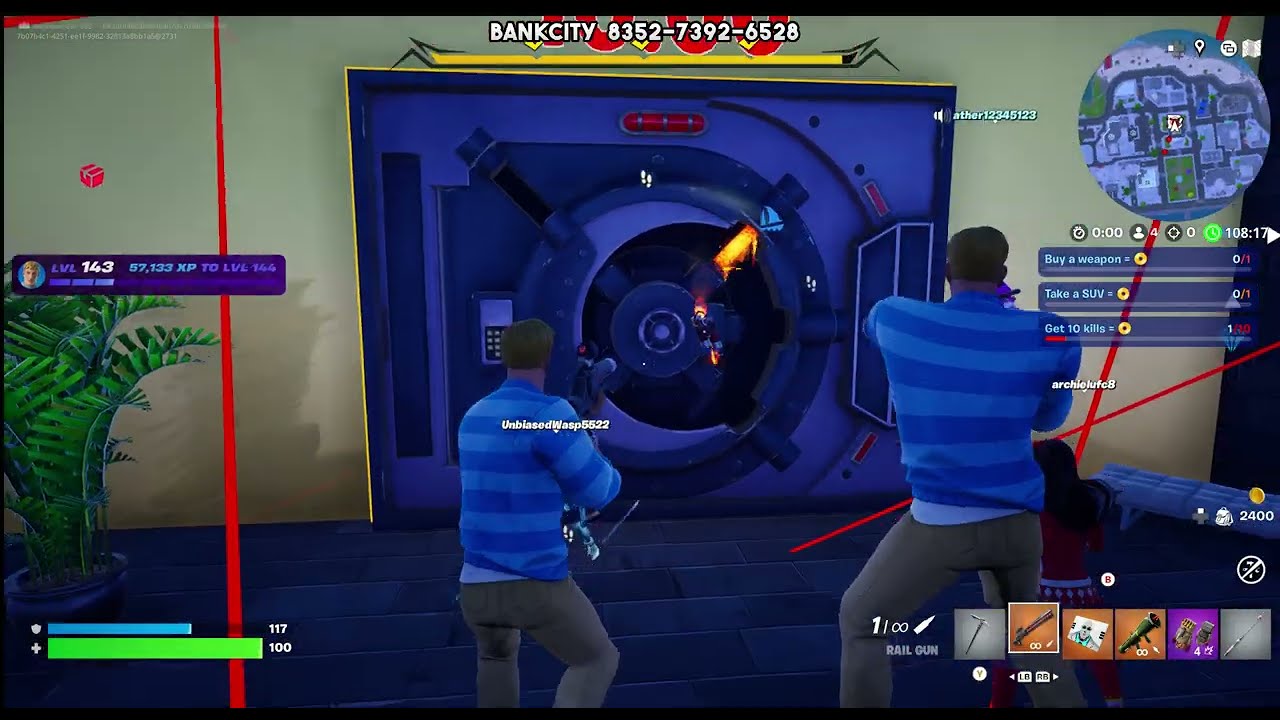 Breaking Laws in Fortnite Bank City