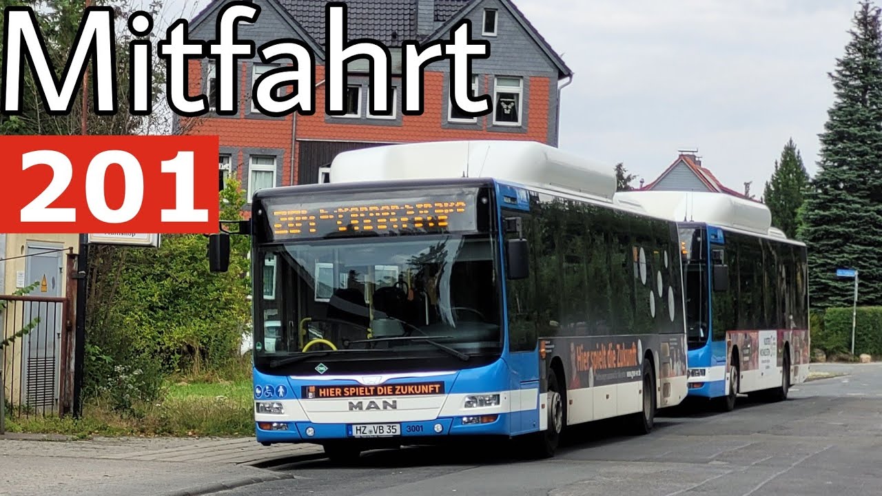 Mitfahrt | MAN Lion's City Ü A20 CNG | Linie 201 | Heidebreite - Floßplatz
