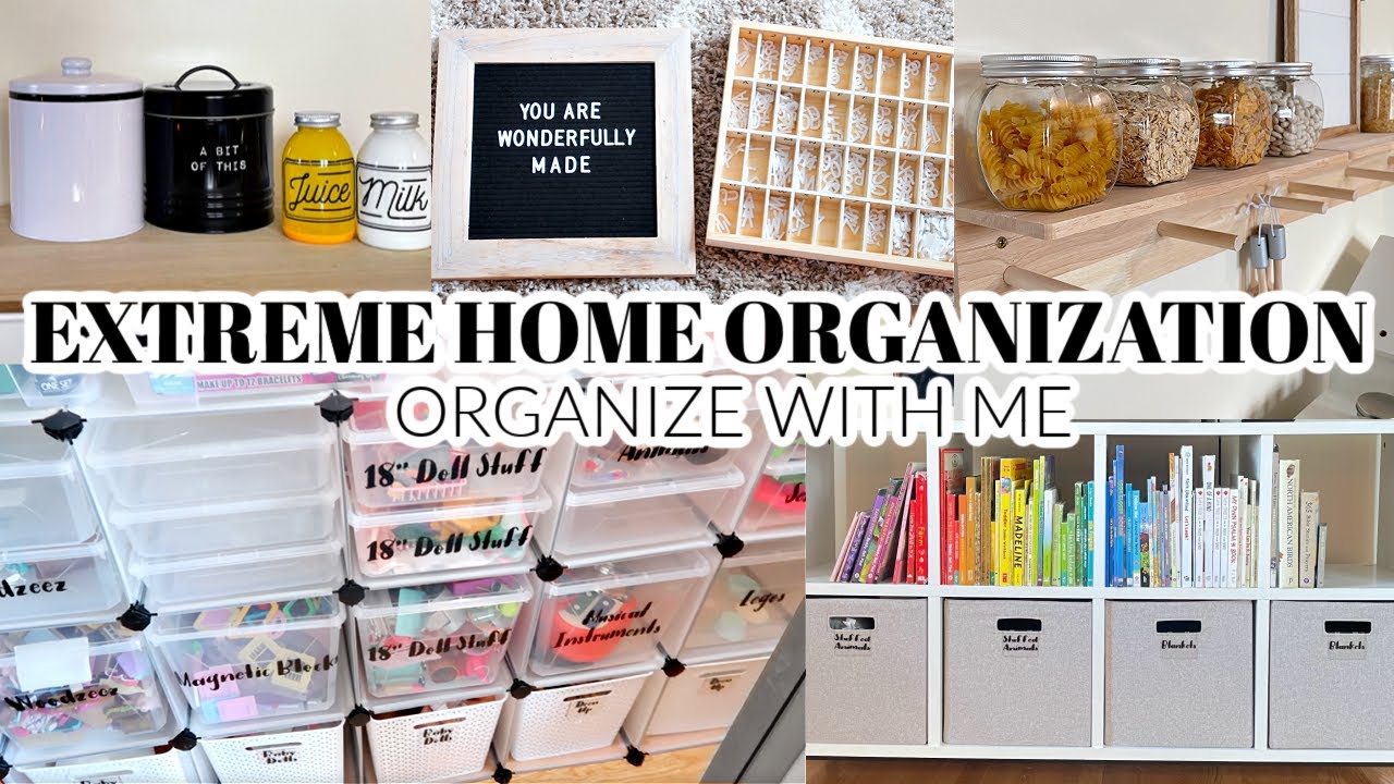 EXTREME BUDGET HOME ORGANIZATION IDEAS | Clean, Declutter and Organize With Me | TikTok Ideas