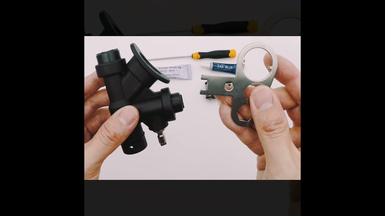 How to service diving BCD "Power Inflator".
