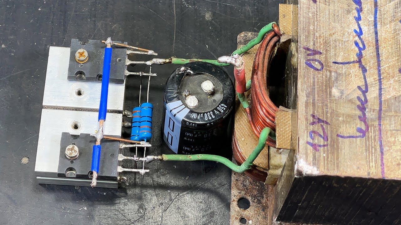 12V to 220V conversion: Simple DIY at home.