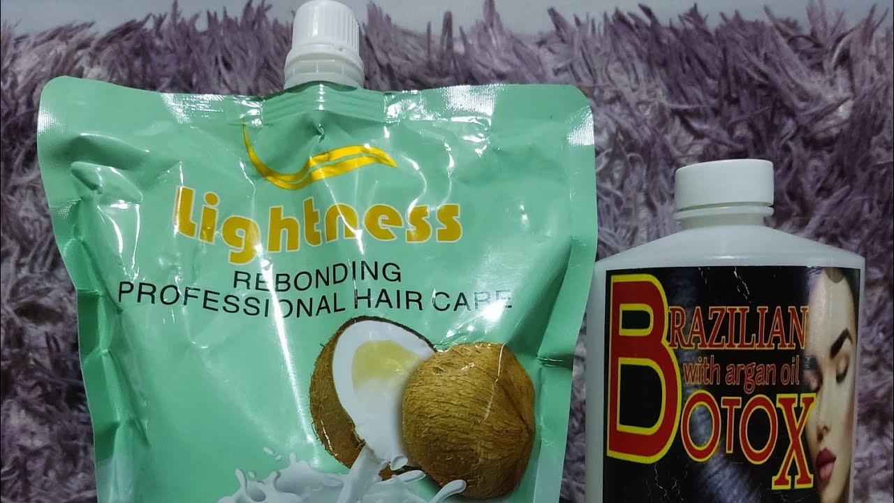 Rebonding without no.2 + Hair Botox Treatment