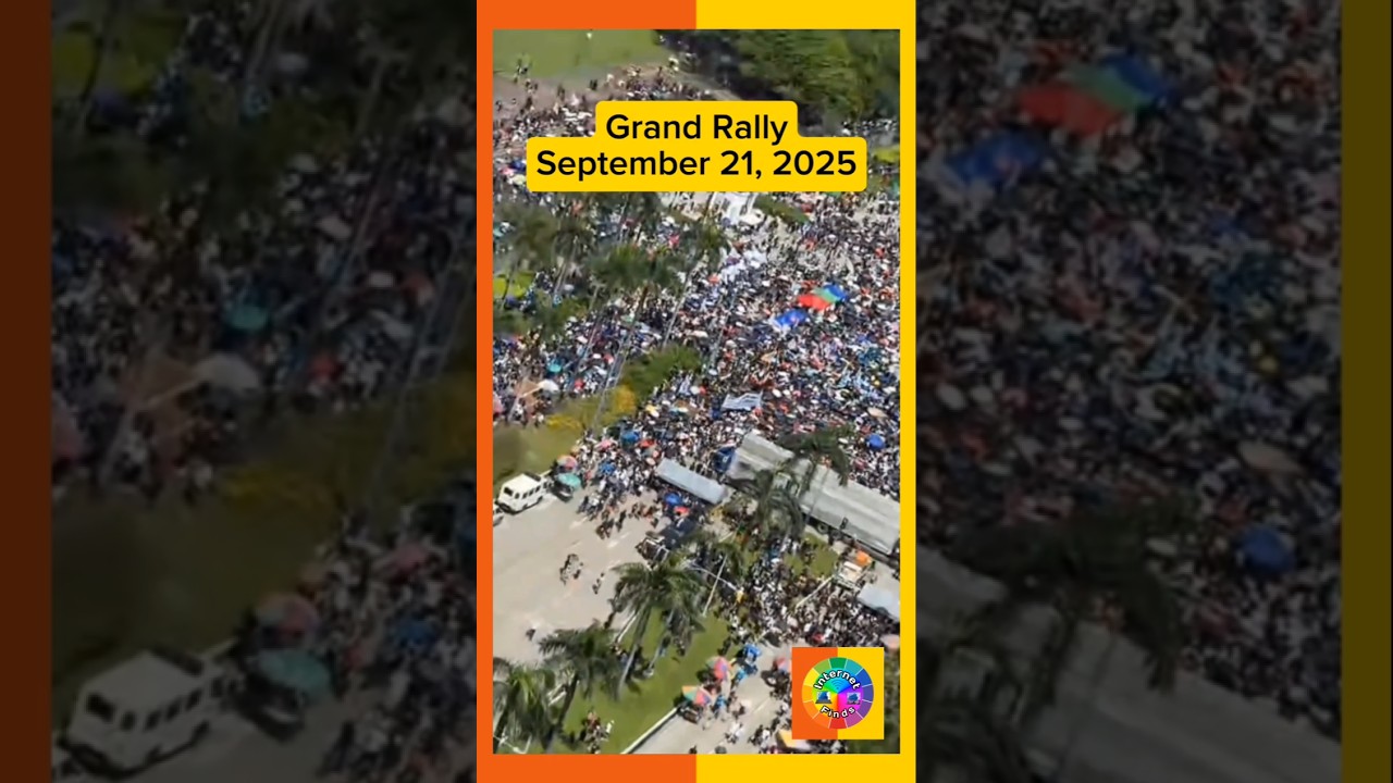 The Trillion Peso March is happening now September 21, 2025 | Grand Rally in the Philippines