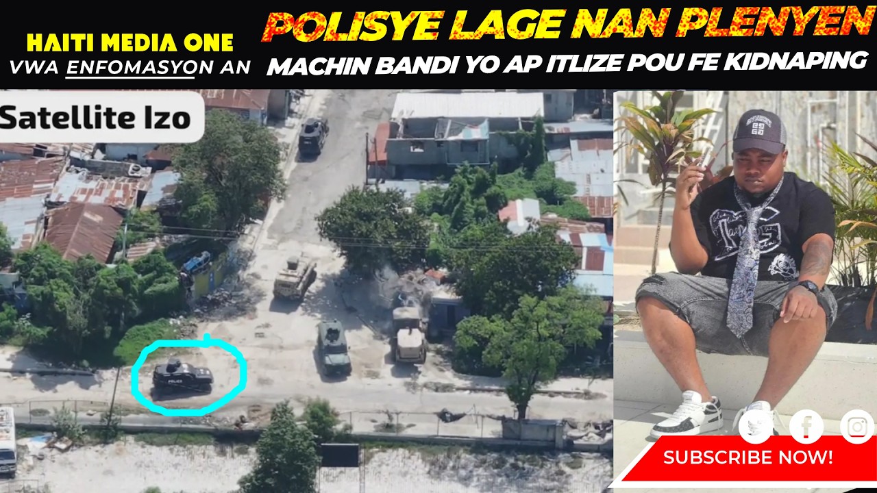 Men Machin Bandi Yo Ap Itilize Pou fe Kidnaping, Polisye Yo Lage nan Plenyen