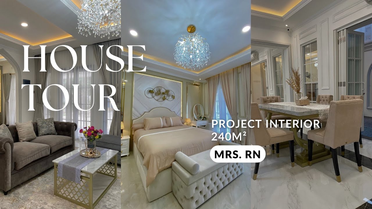 SMART HOME House Tour Project Interior 240 m² - Tangerang Selatan