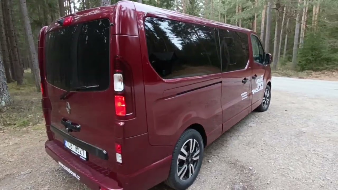 Renault Trafic Spaceclass 2025 ukaž služebák recenze