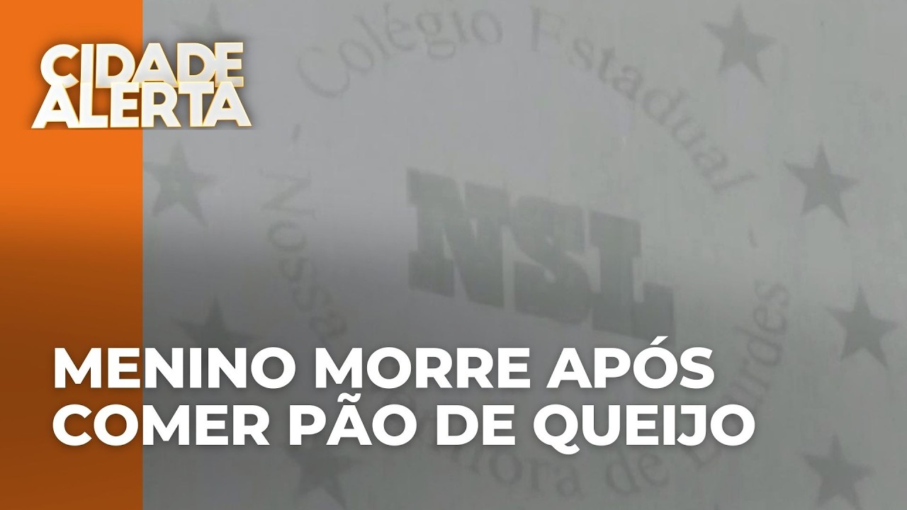 Menino morre engasgado após de comer um pão de queijo em uma escola em Londrina