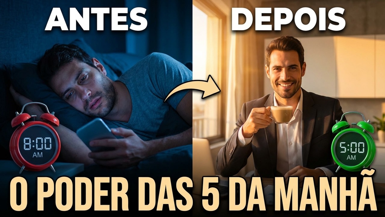O Poder das 5 da Manhã | Quando acordar cedo virou questão de sobrevivência