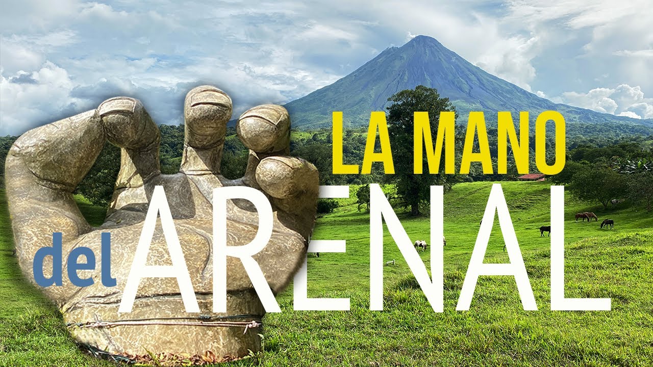 La MANO GIGANTE del ARENAL, Puentes Colgantes y TELEFÉRICO
