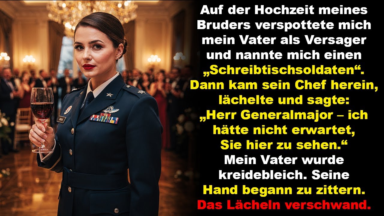 Mein Vater demütigte mich vor 300 Gästen – Sekunden später verstummte der Saal.