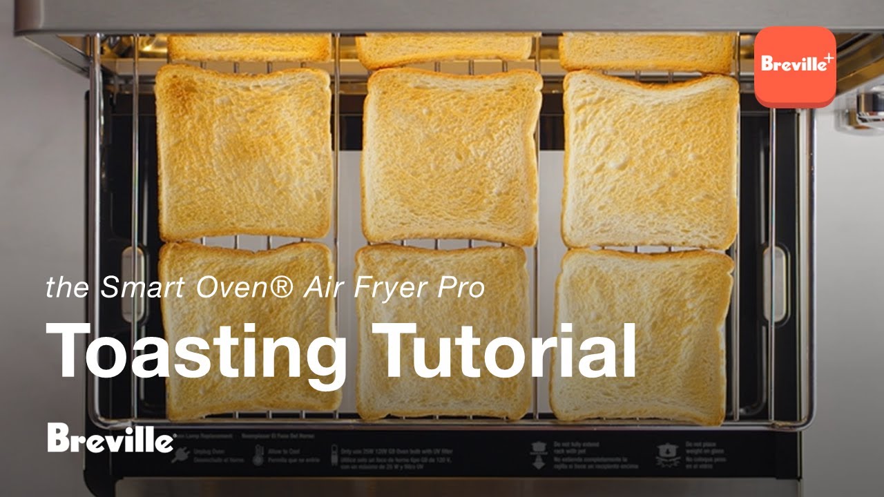 the Smart Oven&reg; Air Fryer Pro | How to use the Toast function | Breville+