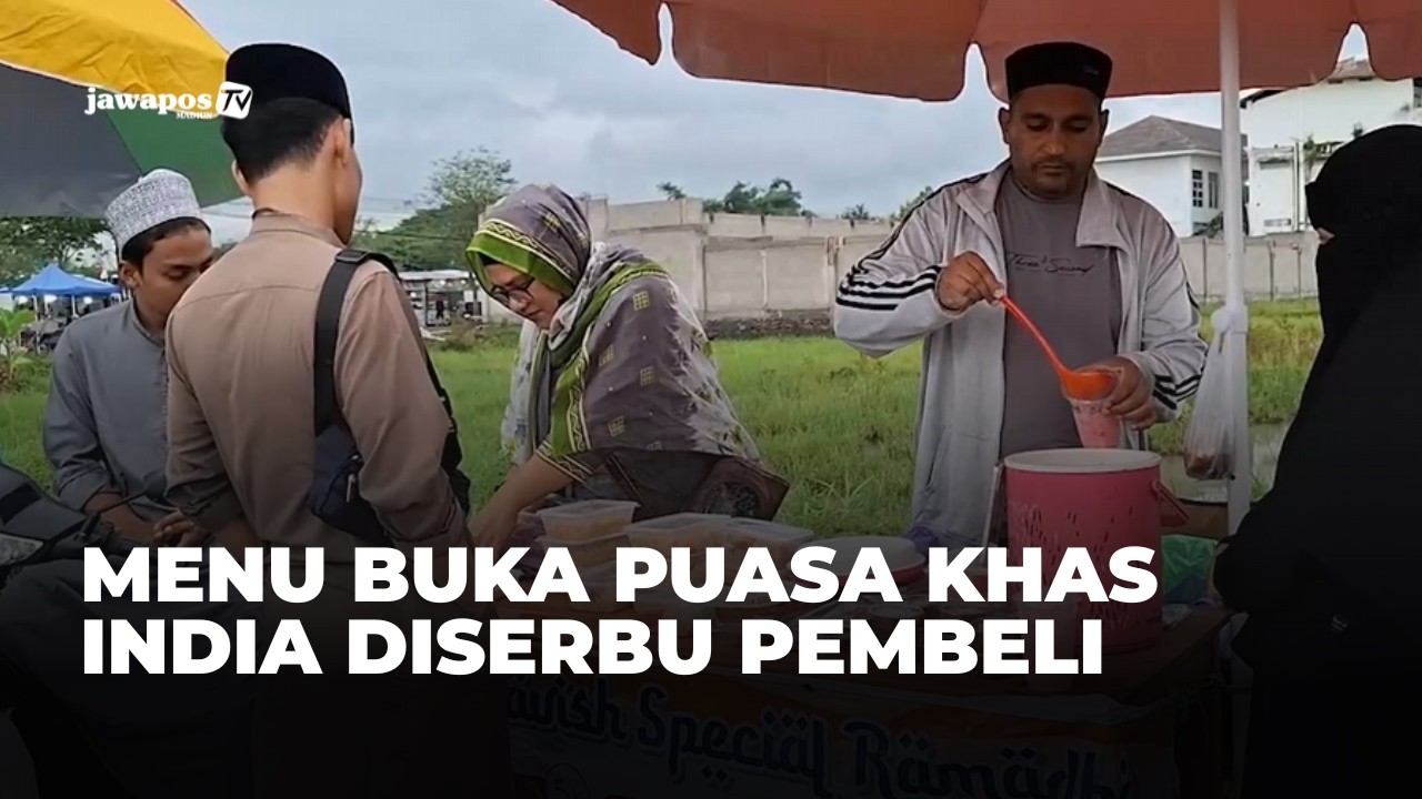 MAGETAN - Menu Buka Puasa Khas India Diserbu Pembeli