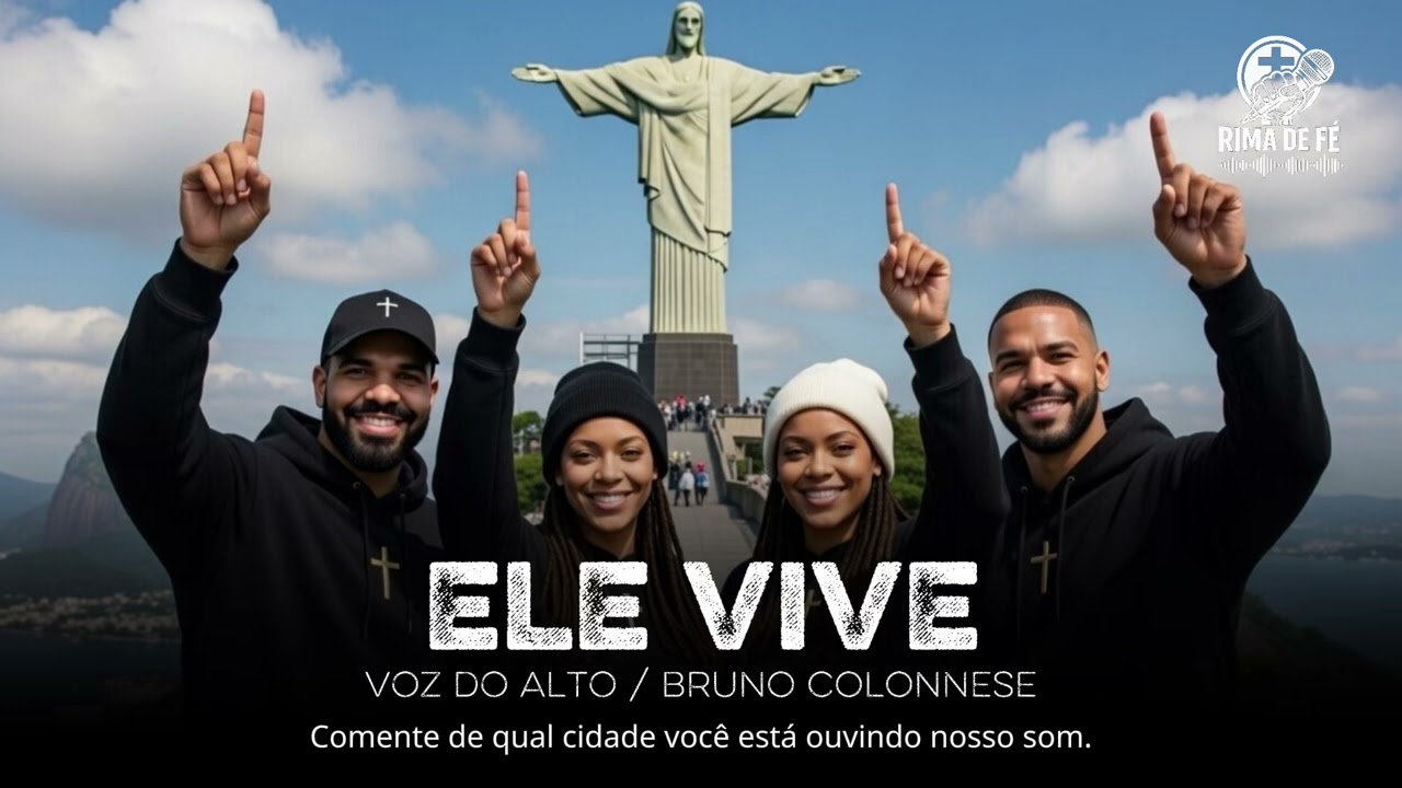 ELE VIVE 🔥 Rap Gospel Que Est&aacute; emocionando Cora&ccedil;&otilde;es | Banda Voz do Alto @rimadefe
