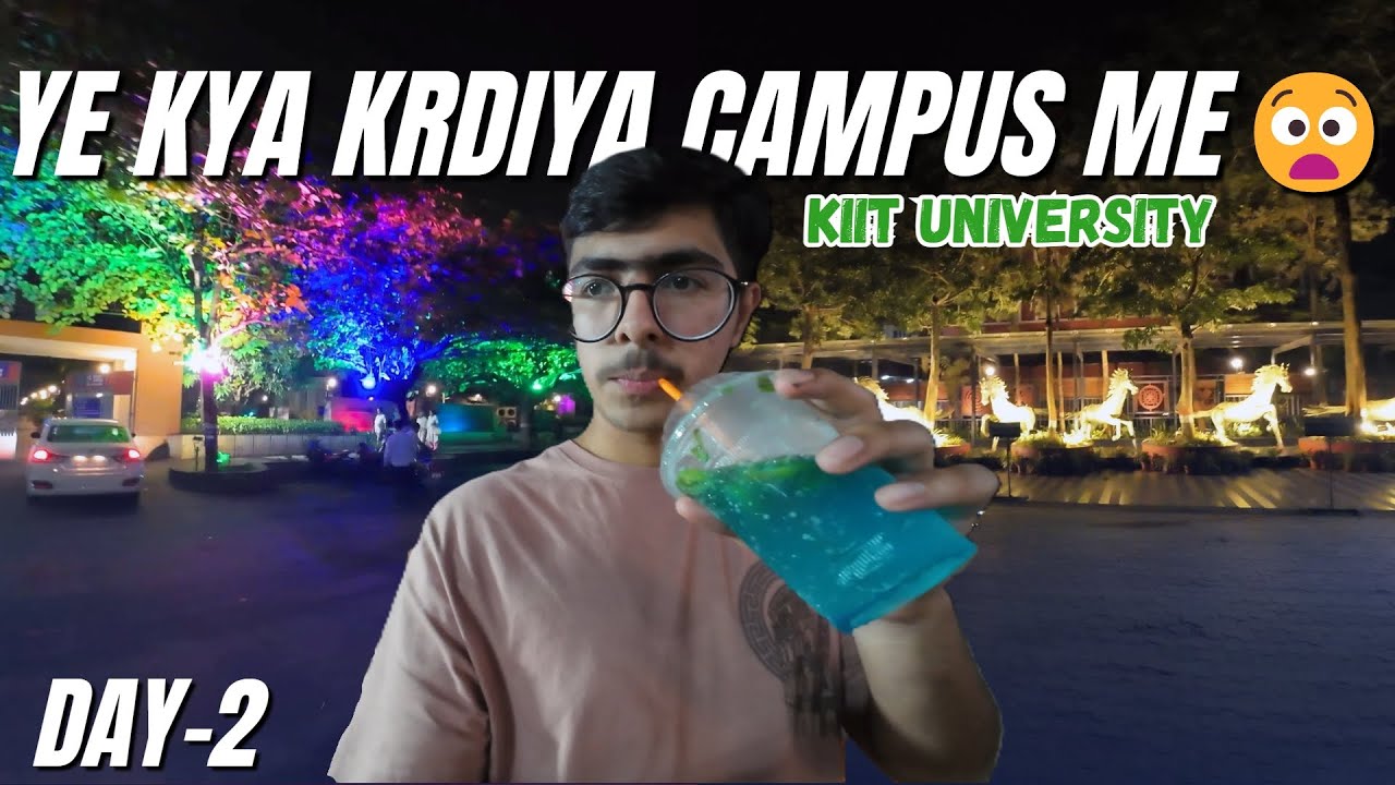 21st convocation ke liye poore campus ki shakal badal di 😱 | KIIT UNIVERSITY | Living Alone Day 2
