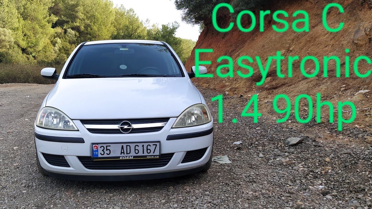 Opel Corsa C 1.4 90 hp easytronic, ucuz ve kullanışlı otomatik vites otomobil.