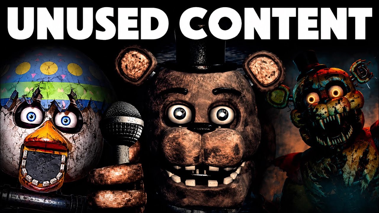 ВЕСЬ вырезанный контент FNaF (14 игр)