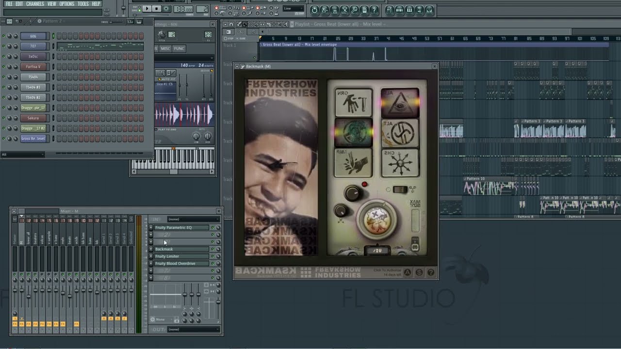 From noob to Master- Learning the Backmask plugin
