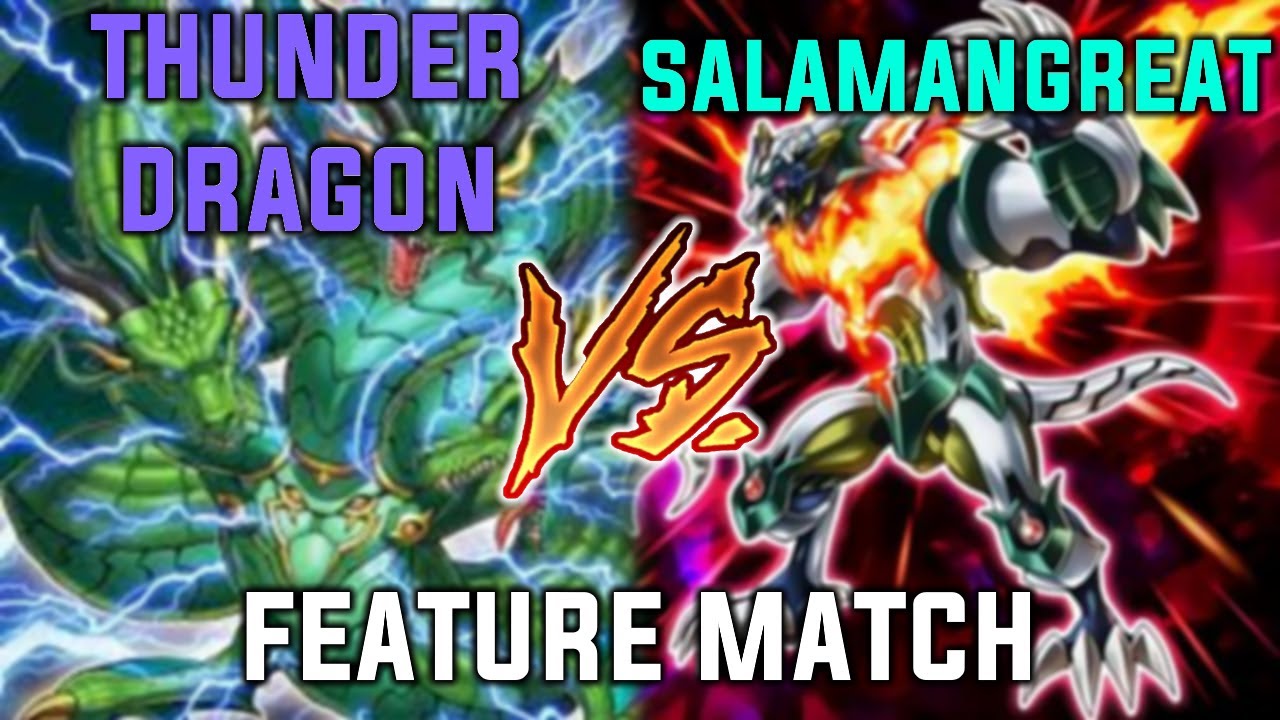 Yu-Gi-Oh! Pure Thunder Dragons VS Salamangreat Feature Match | April 2019 Time Wizard Format