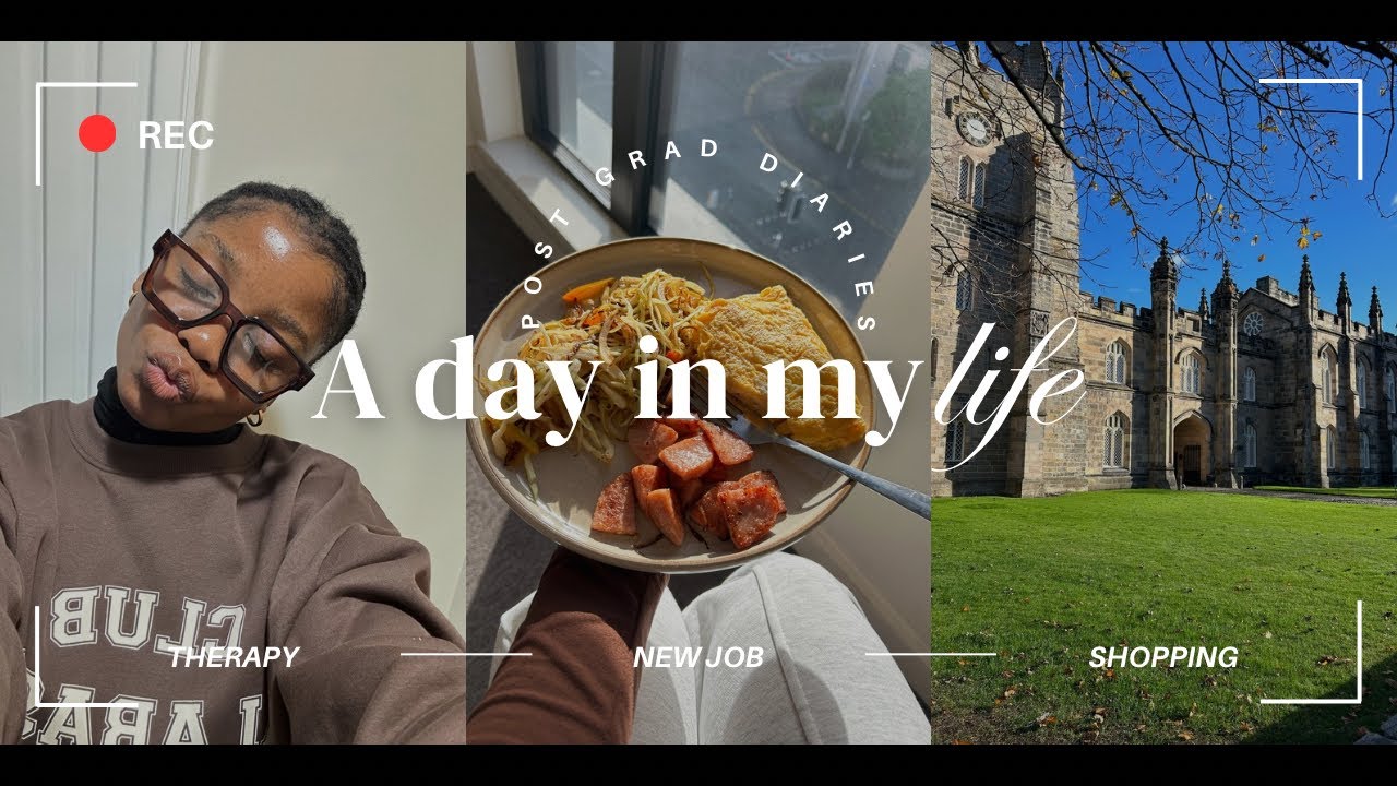 Adulting Abroad: I GOT A JOB IN THE UK| My journey in therapy| Grocery Runs|Campus life & more🌱