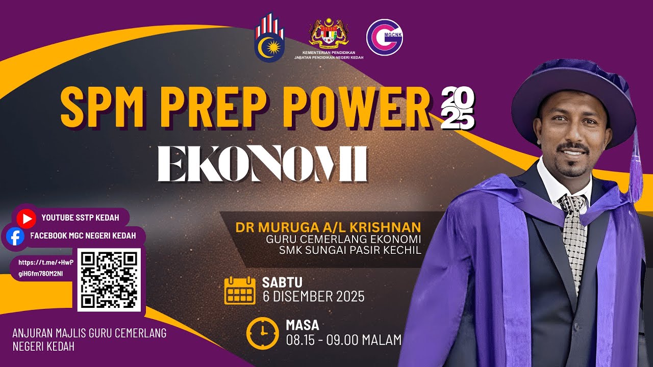 PM PREP POWER 2025 | EKONOMI | DR. MURUGA