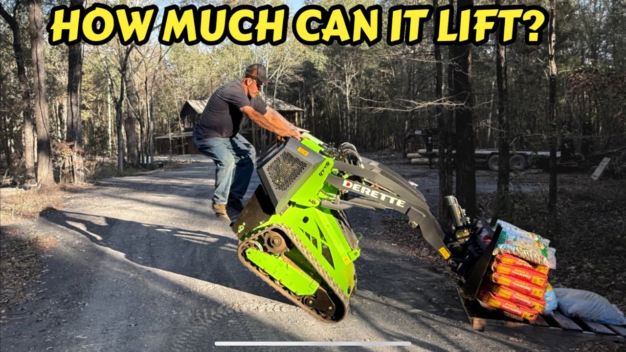 How Much Weight Can My Chinese Mini Skid Steer Lift?