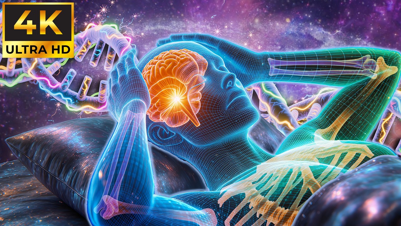 432Hz + 528Hz + 741Hz | The Deepest Healing Sleep: Whole Body Regeneration, Stress Relief #2
