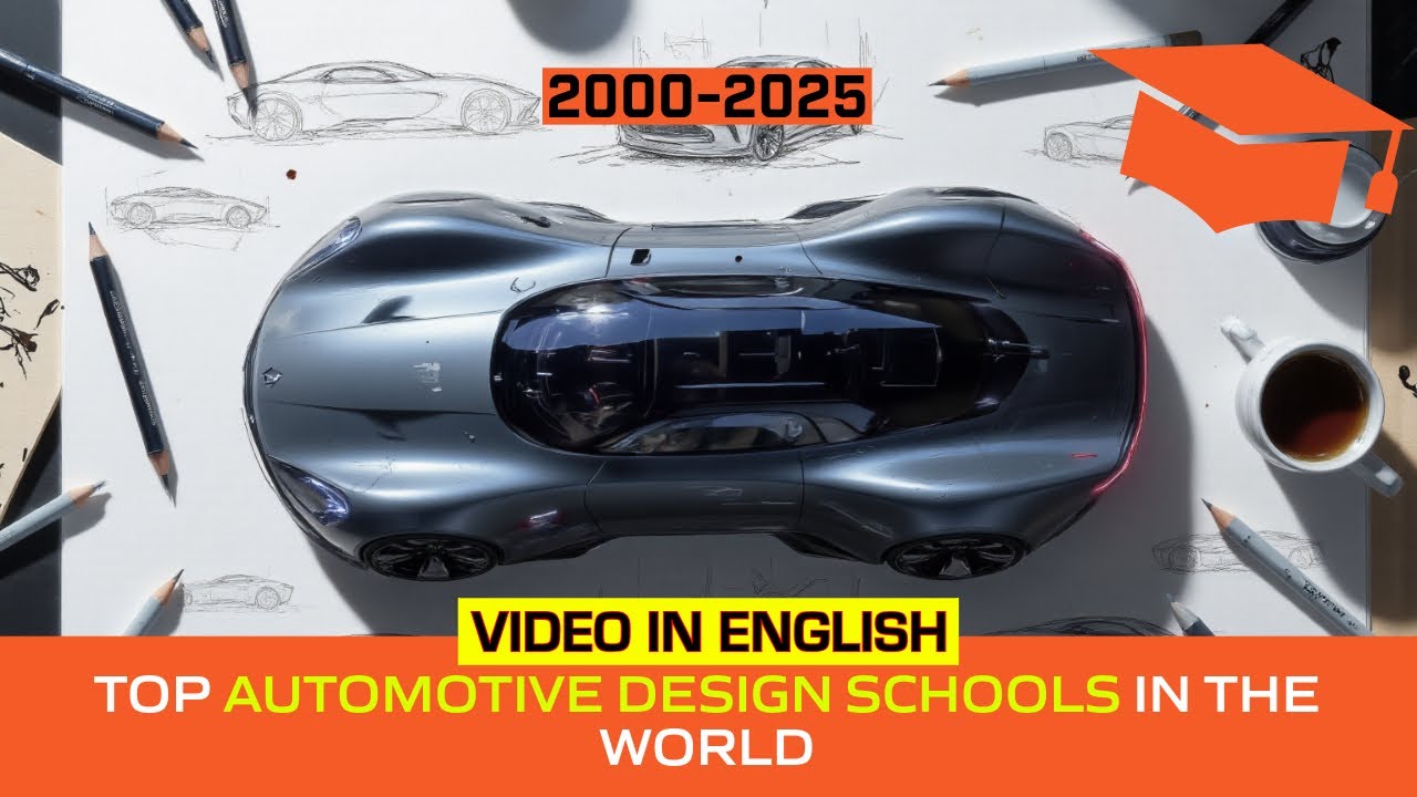 🟣 Top 10 Car Design Schools in the World | Where the Legends Studied and How They Found Success!