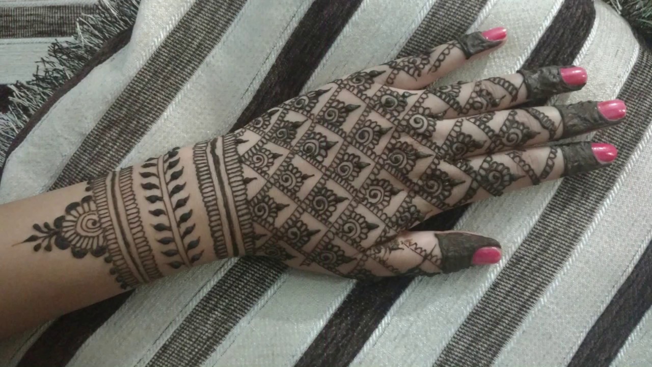 Trending Bridal Mehendi Design | Criss Cross Henna Pattern | Indu's Henna